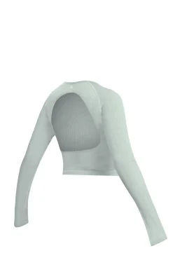 Vitality Synergy® Open Back Long Sleeve - Mint