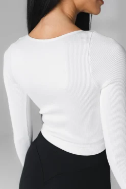Vitality Synergy® V Long Sleeve - Snow