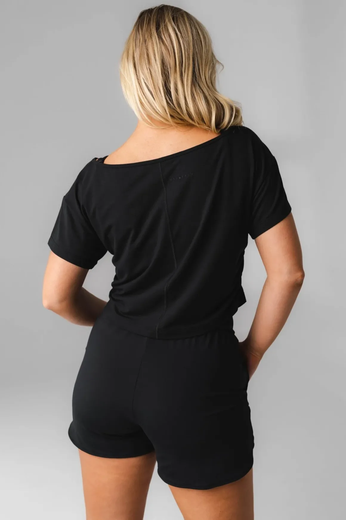 Vitality Versa® Slouch Tee - Midnight