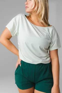 Vitality Versa® Slouch Tee - Mint